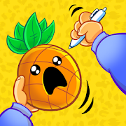 دانلود Pineapple Pen 1.5.1 - بازی آناناس و خودکار اندروید