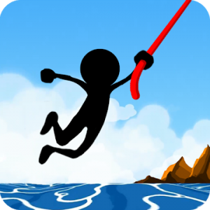 دانلود 2.3.5 Rope Pull : Extreme Swing - بازی بند باز اندروید