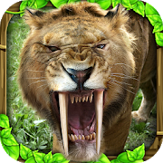 دانلود Sabertooth Tiger Simulator 1.2 - بازی شبیه ساز زندگی ببر اندروید