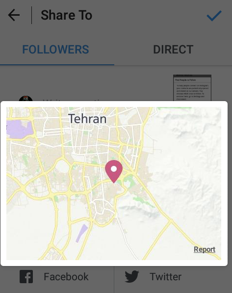 آموزش اضافه کردن Location در پست های اینستاگرام + تصاویر