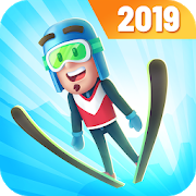 دانلود 1.0.30 Ski Jump Challenge - بازی جذاب اسکی برای اندروید