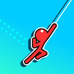 دانلود Stickman Hook 9.4.60 - بازی رقابتی جالب آدمک بندباز اندروید