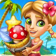 دانلود Tropic Trouble Match 3 Builder 4.10.10 - بازی پازلی جذاب برای اندروید