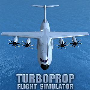 دانلود Turboprop Flight Simulator 3D v1.19b – بازی شبیه ساز هواپیما اندروید