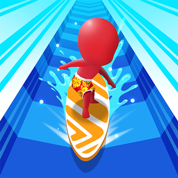 دانلود Water Race 3D: Aqua Music Game 1.6.1 – بازی موزیکال اسکی روی آب اندروید